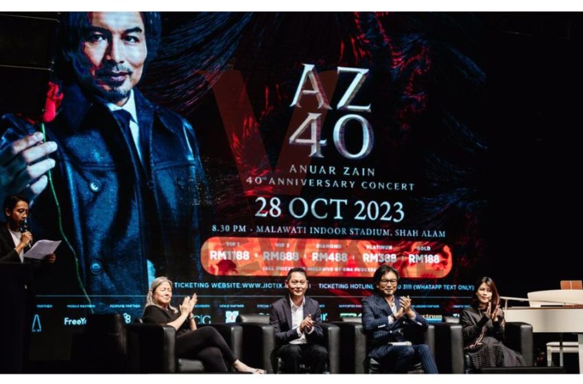  Bakal Adakan Konsert #AZ40, Anuar Zain Hargai Sokongan Peminat Selama Empat Dekad Menyanyi