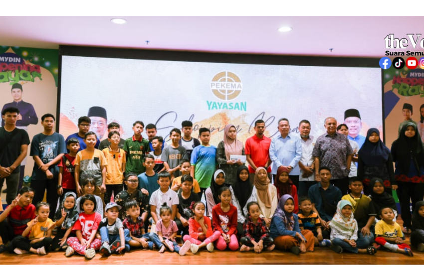  Yayasan PEKEMA Bawa Shopping Raya – Rai 250 Anak Yatim Dan Tahfiz