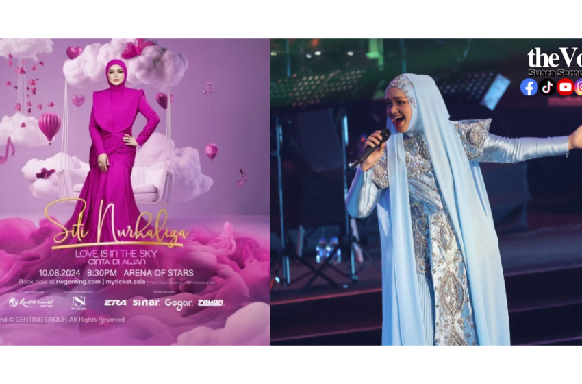  Sejam ‘Sold Out’ – Konsert Cinta Di Awan Siti Nurhaliza