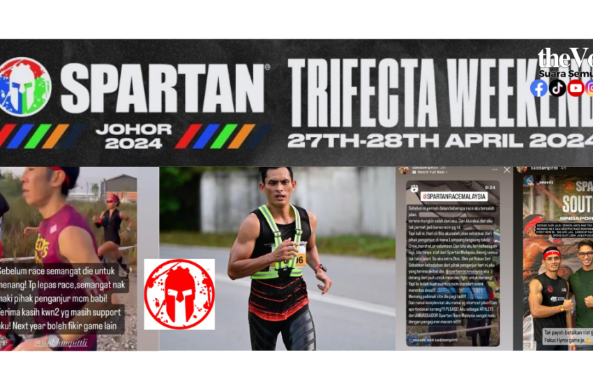  Saddam Pittli Mengamuk – Samakan Larian Spartan Race Malaysia Macam Merentas Desa (VIDEO)